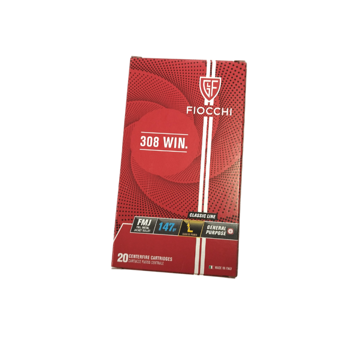 Amunicja Fiocchi .308 Win. FMJ 147gr